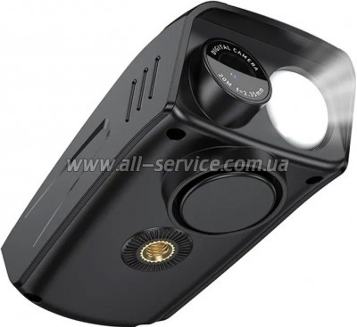  HOCO DV104 4K Riding recorder Black (6942007646000)