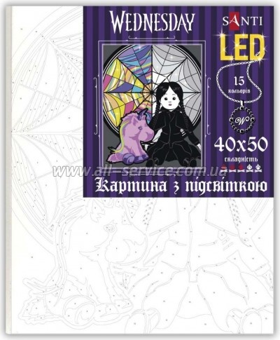    Santi Wednesday Creepy Dolls 4050  LED  (955070)