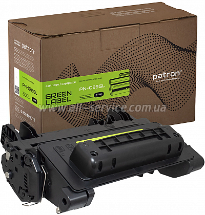 Картридж Patron Green Label Canon 039 Canon LBP351/ LBP352 (PN-039GL) Картридж Patron Green Label Canon 039 Canon LBP351/ LBP352 (PN-039GL)