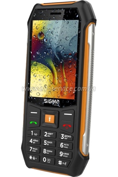 �������� ������� Sigma X-style 323 RAIN Black-Orange (4827798885727)