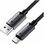 ���� ������ USB 2.0 AM to USB-C 1.2m 60W black Acefast (6974316284482)