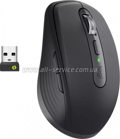  Logitech MX Anywhere 3S for Business Wireless/Bluetooth Graphite (910-006958)