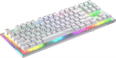  Hator Gravity X TKL Orange USB White (HTK551UA)
