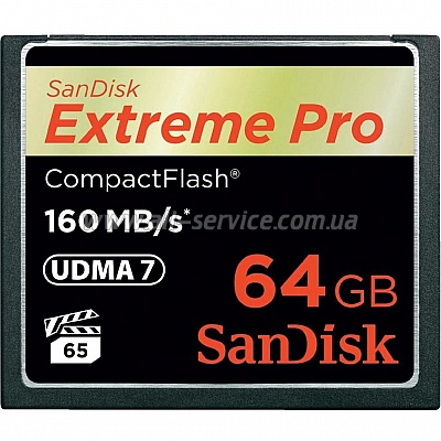   64GB SanDisk CF eXtreme Pro (SDCFXPS-064G-X46)