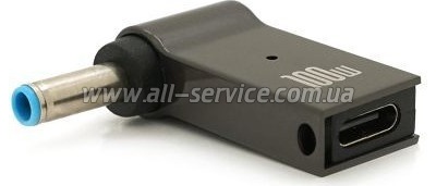 ������� USB-C F to DC 4.5x3.0mm M 100W for HP Voltronic (AHPTC4.5*3.0)