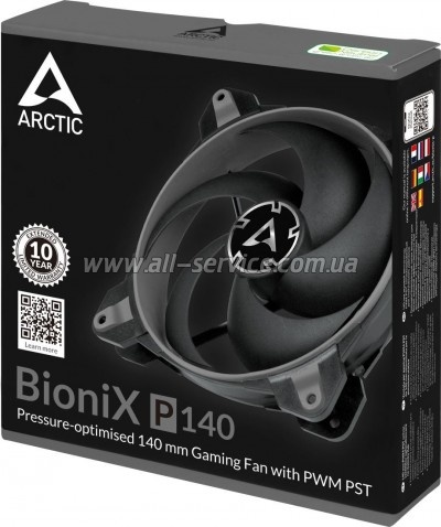    Arctic BioniX P140 Grey (ACFAN00159A)