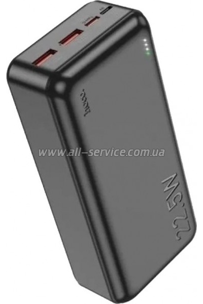 ������� ������������� HOCO 30000mAh Astute PD 22.5W Black (J101B / 714732)