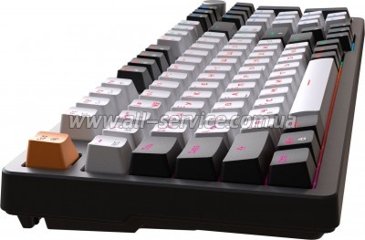  GamePro MK170B Hot-Swap Red Swich RGB USB UA Black (MK170B)