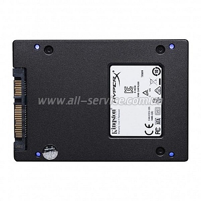 SSD  Kingston HyperX Fury RGB 960GB 2.5" SATA 3D TLC (SHFR200/960G)