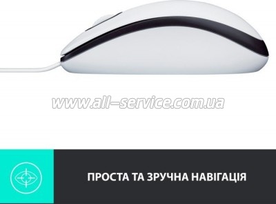  Logitech M100 USB White (910-006764)