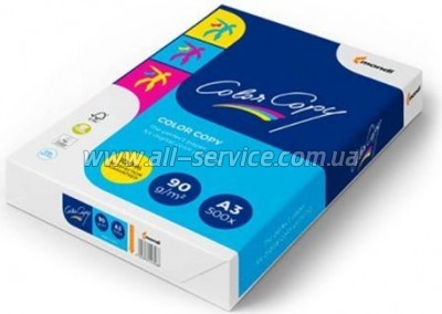 Бумага Mondi Color Copy A3 90 г/м 500л (13068) Бумага Mondi Color Copy A3 90 г/м 500л (13068)