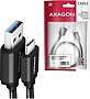 ���� ������ USB 3.2 AM to USB-C 1.0m black AXAGON (BUCM3-AM10AB)