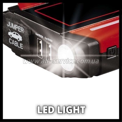 ����� �������� ���������� Einhell CE-JS 18 Jump Starter Power Bank, 18000���, 2�USB 5�, 12�, ���� 600A (1091531)