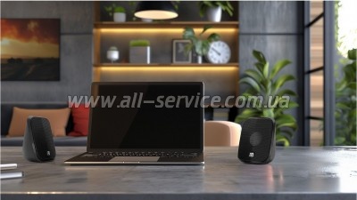 ������������ ������� REAL-EL S-25 USB Black (EL121100022)