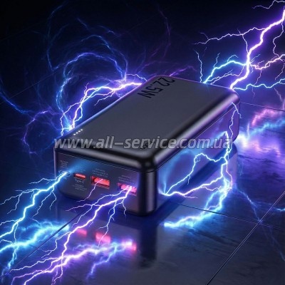 ������� ������������� HOCO 30000mAh Astute PD 22.5W Black (J101B / 714732)