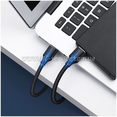 ���� ������ USB 2.0 AM/AM 0.5m US102 black Ugreen (10308)