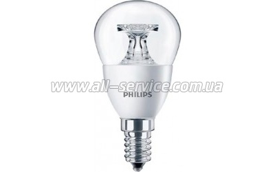 Лампа светодиодная Philips LEDcandle ND E14 5.5-40W 230V 2700K P45 CL (929001142607) Лампа светодиодная Philips LEDcandle ND E14 5.5-40W 230V 2700K P45 CL (929001142607)