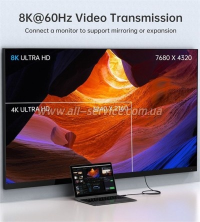 ���� ������ USB-C to USB-C 2.0m USB4 Gen 3 240W Choetech (XCC-1042)