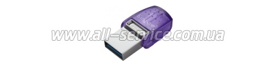  256GB Kingston DataTraveler microDuo 3C USB 3.2/Type C (DTDUO3CG3/256GB)