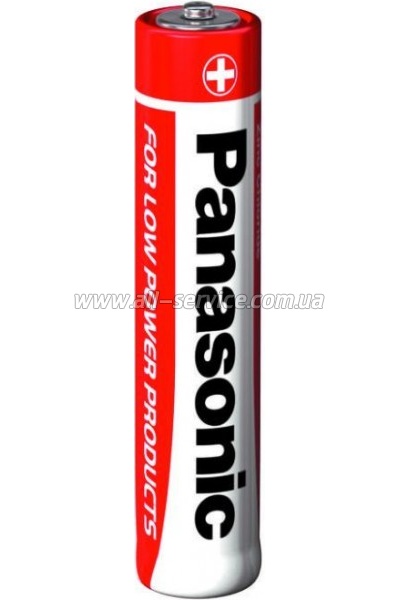  Panasonic AAA R03 RED ZINK * 4 (R03REL/4BP)