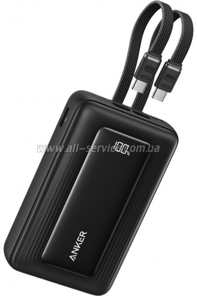 Батарея универсальная Anker 20000mAh PD 45W Black (A1681H12) Батарея универсальная Anker 20000mAh PD 45W Black (A1681H12)