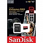   SanDisk 128GB microSDXC UHS-I U3 Extreme Pro + SD  (SDSQXCD-128G-GN6MA)