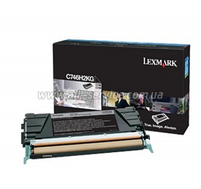 Картридж Lexmark C746/ 748 Black (C746H3KG) Картридж Lexmark C746/ 748 Black (C746H3KG)
