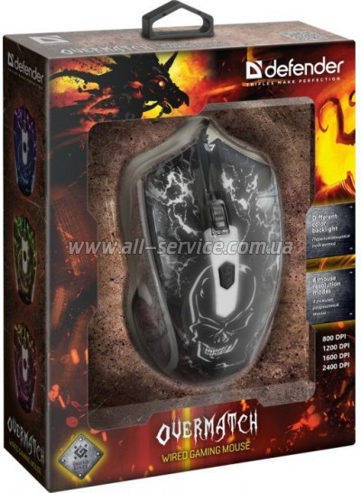 Defender Overmatch GM-069 USB Black (52069)