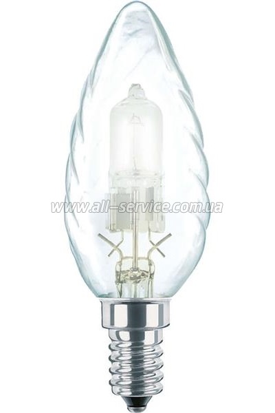 Лампа галогенная Philips E14 42W 230V BW35 CL EcoClassic (925647244208) Лампа галогенная Philips E14 42W 230V BW35 CL EcoClassic (925647244208)