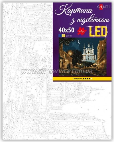 ������� �� ������� Santi ��� � ���� 40�50�� LED (956662)