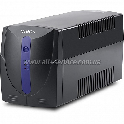  Vinga LED 800VA plastic case with USB (VPE-800PU)