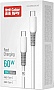 ���� ������ USB-C to USB-C 1.0m 3A PD60W liquid silicone white ColorWay (CW-CBPDCC093-WT)