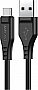 ���� ������ USB 2.0 AM to USB-C 1.2m 3.0A TPE Black Acefast (6974316280866)