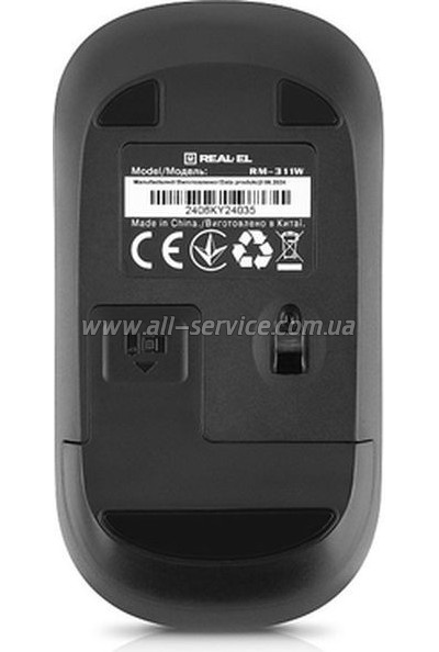  REAL-EL RM-311W Wireless Black (EL123200041)