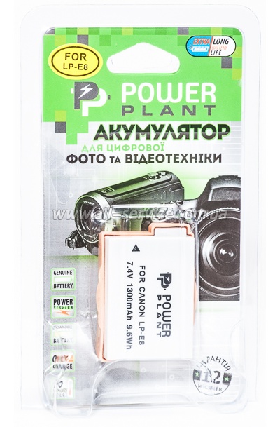  PowerPlant Canon LP-E8 (DV00DV1255)