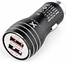   Vinga QC3 Quick Dual USB Car aluminium (VCCQAABK)