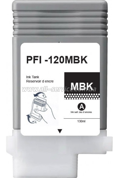  NewTone  Canon imagePROGRAF TM-200/ 305 Matte Black (NT.PFI-120MBK)