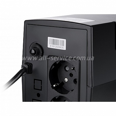  Vinga LCD 600VA plastic case (VPC-600P)