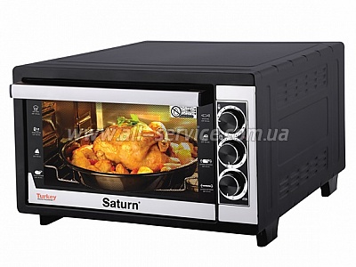 Электрическая печь Saturn ST-EC10709 Black Электрическая печь Saturn ST-EC10709 Black