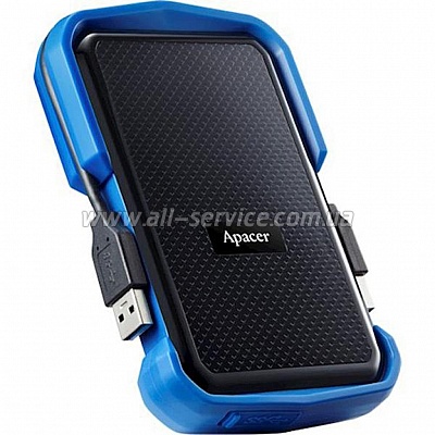 1TB Apacer AC631 2.5" USB 3.1 Black/Blue (AP1TBAC631U-1)