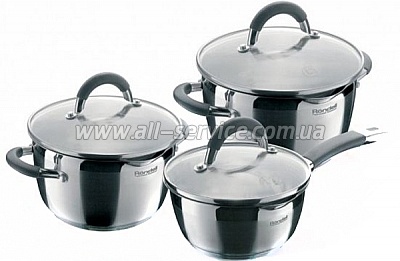 Набор кастрюль Rondell RDS-341 Flamme Набор кастрюль Rondell RDS-341 Flamme