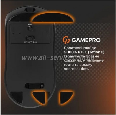����� GamePro Genesis Winner Wireless/Bluetooth/USB Black (GM079B)