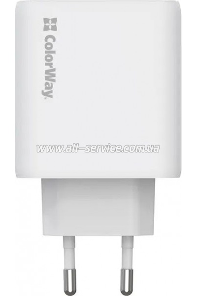 �������� ������� ColorWay GaN Mini 50W white (CW-CHS050PD-WT)