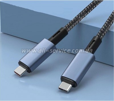 ���� ������ USB-C to USB-C 1.2m Pulsing Fast Charging 240W USB4.0 XoKo (XK-SC-2-240W)