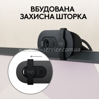 - Logitech Brio 105 Full HD 1080p Graphite (960-001592)