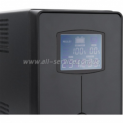  Vinga LCD 600VA metal case (VPC-600M)