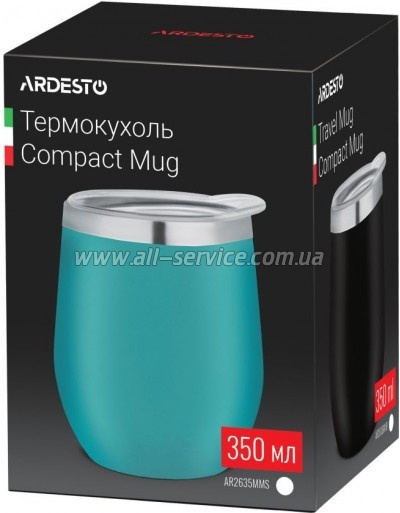  Ardesto Compact Mug 350 Blue (AR2635MMS)