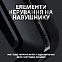  Logitech G535 Lightspeed Wireless Gaming Headset Black (981-000972)