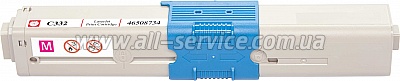  BASF  OKI C332/ MC363  46508734 Magenta (BASF-KT-46508734)
