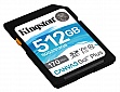   Kingston SDXC 512GB Canvas Go! Plus Class 10 UHS-I U3 V30 (SDG3/512GB)